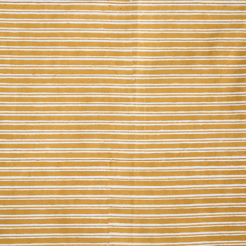 Southampton Yellow Fabric. Indian block print fabric. Block print fabric.