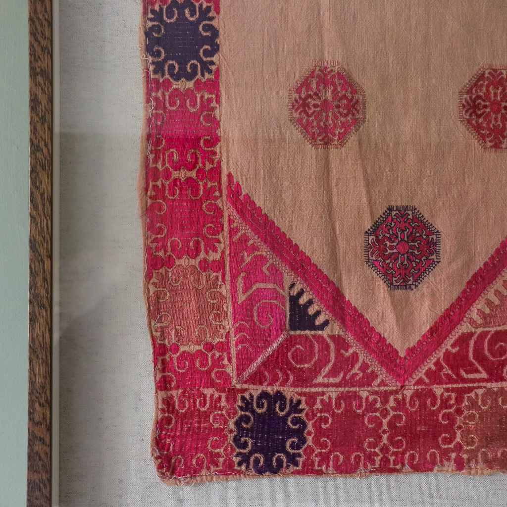 Goose Pond Vintage Framed Textile. Indian block print fabric. Block print fabric. Vintage indian textiles. Goose Pond Vintage Framed Textile. Indian block print fabric. Block print fabric. Vintage indian textiles.