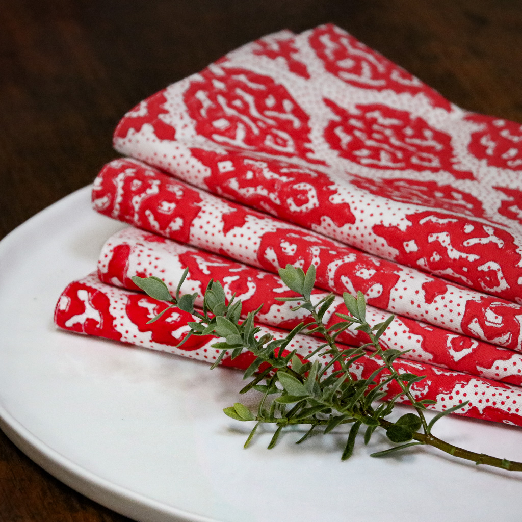 Anastasia Napkins in Ruby