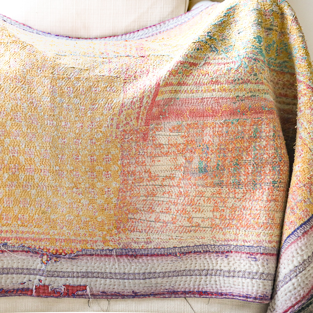 Flora Kantha. Indian hand block print fabric. Block print fabric, vintage kantha, vintage textiles, indian textiles, Indian kantha, Bengali blankets Flora Kantha. Indian hand block print fabric. Block print fabric, vintage kantha, vintage textiles, indian textiles, Indian kantha, Bengali blankets