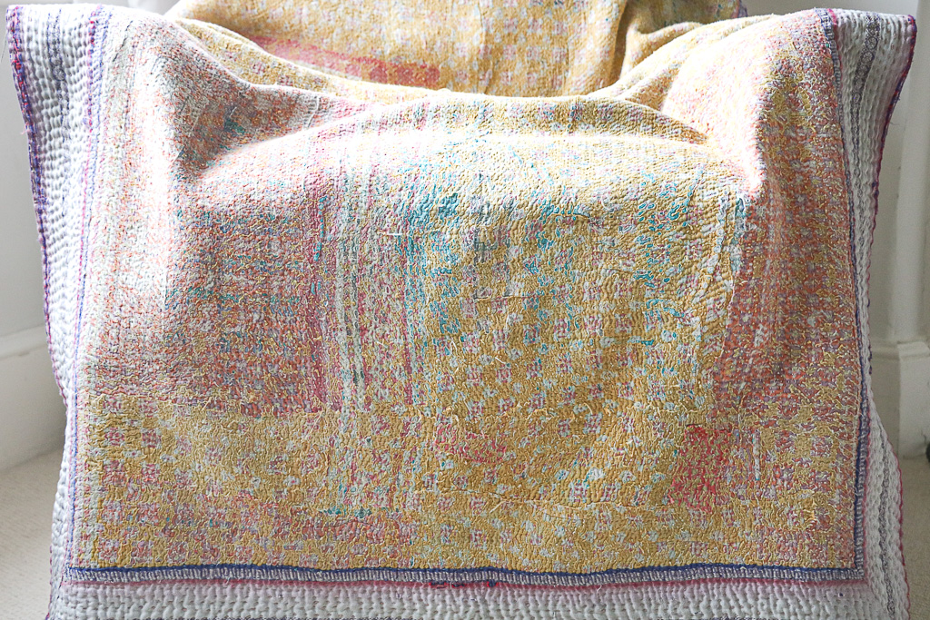 Flora Kantha. Indian hand block print fabric. Block print fabric, vintage kantha, vintage textiles, indian textiles, Indian kantha, Bengali blankets Flora Kantha. Indian hand block print fabric. Block print fabric, vintage kantha, vintage textiles, indian textiles, Indian kantha, Bengali blankets