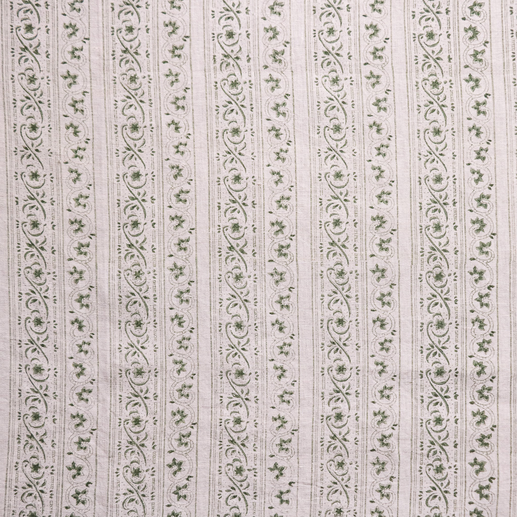 Adelaide Fabric in Willow. Indian block print fabric. Block print fabric. Adelaide Fabric in Willow. Indian block print fabric. Block print fabric.