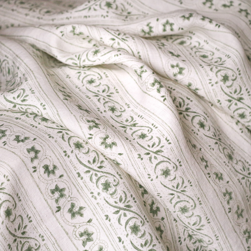 Adelaide Fabric in Willow. Indian block print fabric. Block print fabric. Adelaide Fabric in Willow. Indian block print fabric. Block print fabric.