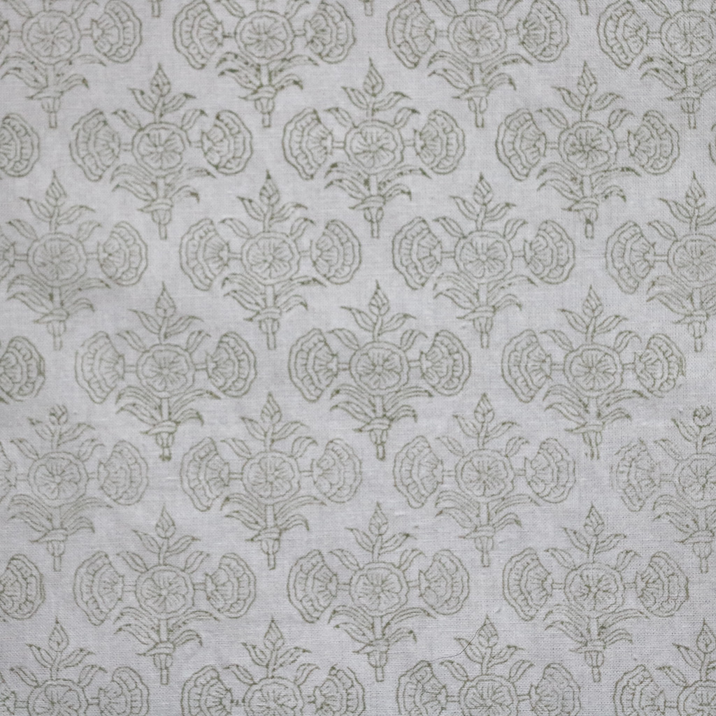 Astrid Sage Fabric. Indian block print fabric. Block print fabric. Astrid Sage Fabric. Indian block print fabric. Block print fabric.