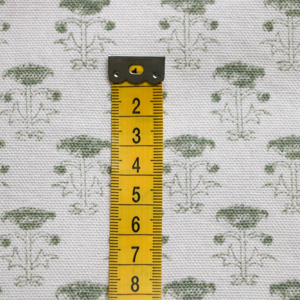 Bitta Fabric in Moss. Indian block print fabric. Block print fabric.