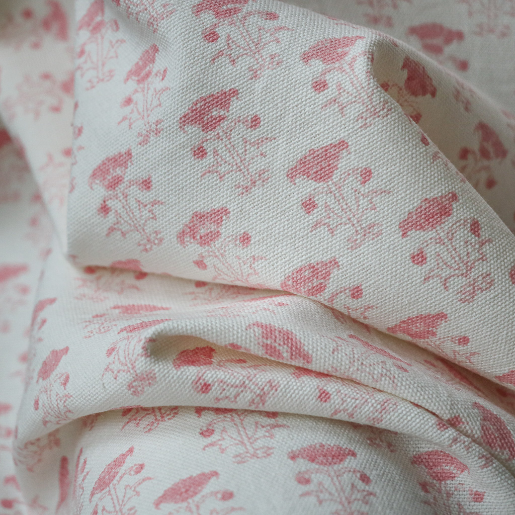 Bitta Fabric in Pink. Indian block print fabric. Block print fabric. Bitta Fabric in Pink. Indian block print fabric. Block print fabric.