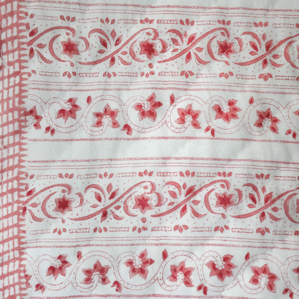 Mira & Adelaide Pique Bedcover. Indian block print. Indian block print quilts. Indian block print fabric. Block print fabric. Block print quilts.