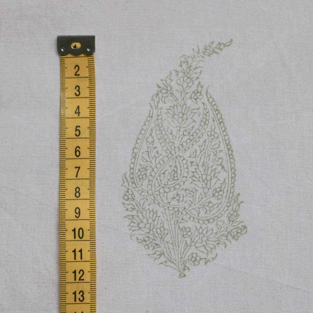 Sage Paisley Fabric. Indian block print fabric. Block print fabric. Sage Paisley Fabric. Indian block print fabric. Block print fabric.