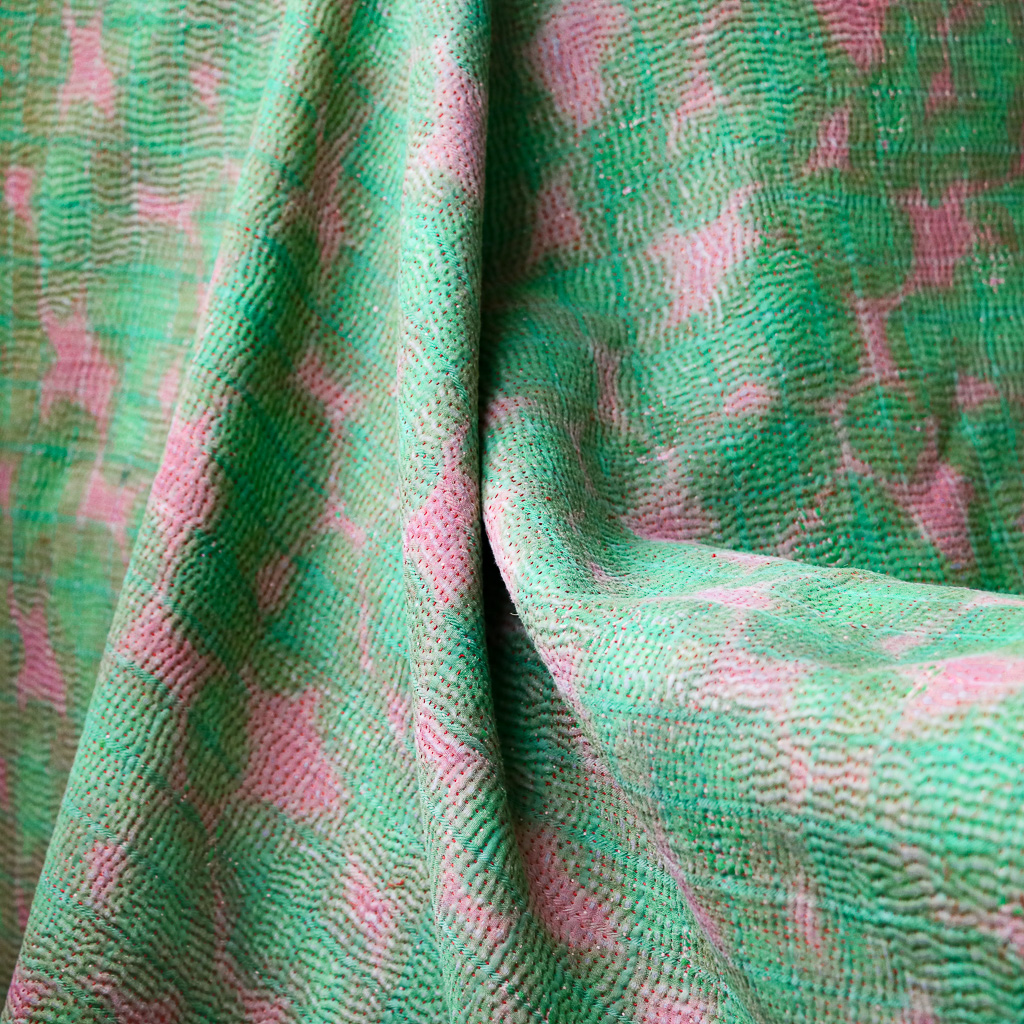 Antara Kantha. Indian hand block print fabric. Block print fabric. Indian vintage kantha Antara Kantha. Indian hand block print fabric. Block print fabric. Indian vintage kantha