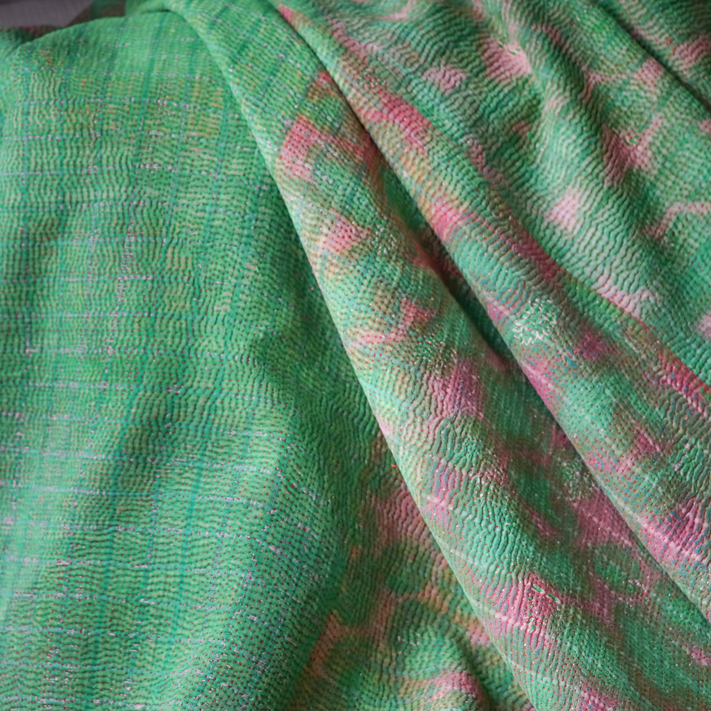 Antara Kantha. Indian hand block print fabric. Block print fabric. Indian vintage kantha Antara Kantha. Indian hand block print fabric. Block print fabric. Indian vintage kantha