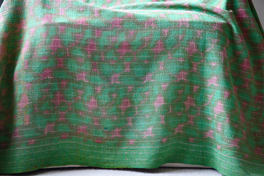 Antara Kantha. Indian hand block print fabric. Block print fabric. Indian vintage kantha Antara Kantha. Indian hand block print fabric. Block print fabric. Indian vintage kantha