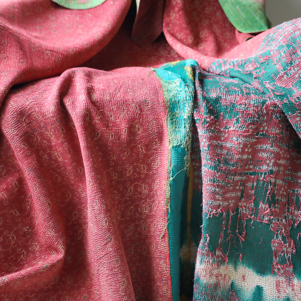 Antara Kantha. Indian hand block print fabric. Block print fabric. Indian vintage kantha Antara Kantha. Indian hand block print fabric. Block print fabric. Indian vintage kantha