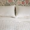 Navina & Adelaide Coverlet, indian block print, indian block print textiles, block print bedding, block print quilts, indian textiles, quits, shenouk, block print