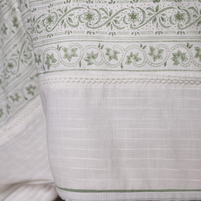 Navina & Adelaide Coverlet, indian block print, indian block print textiles, block print bedding, block print quilts, indian textiles, quits, shenouk, block print