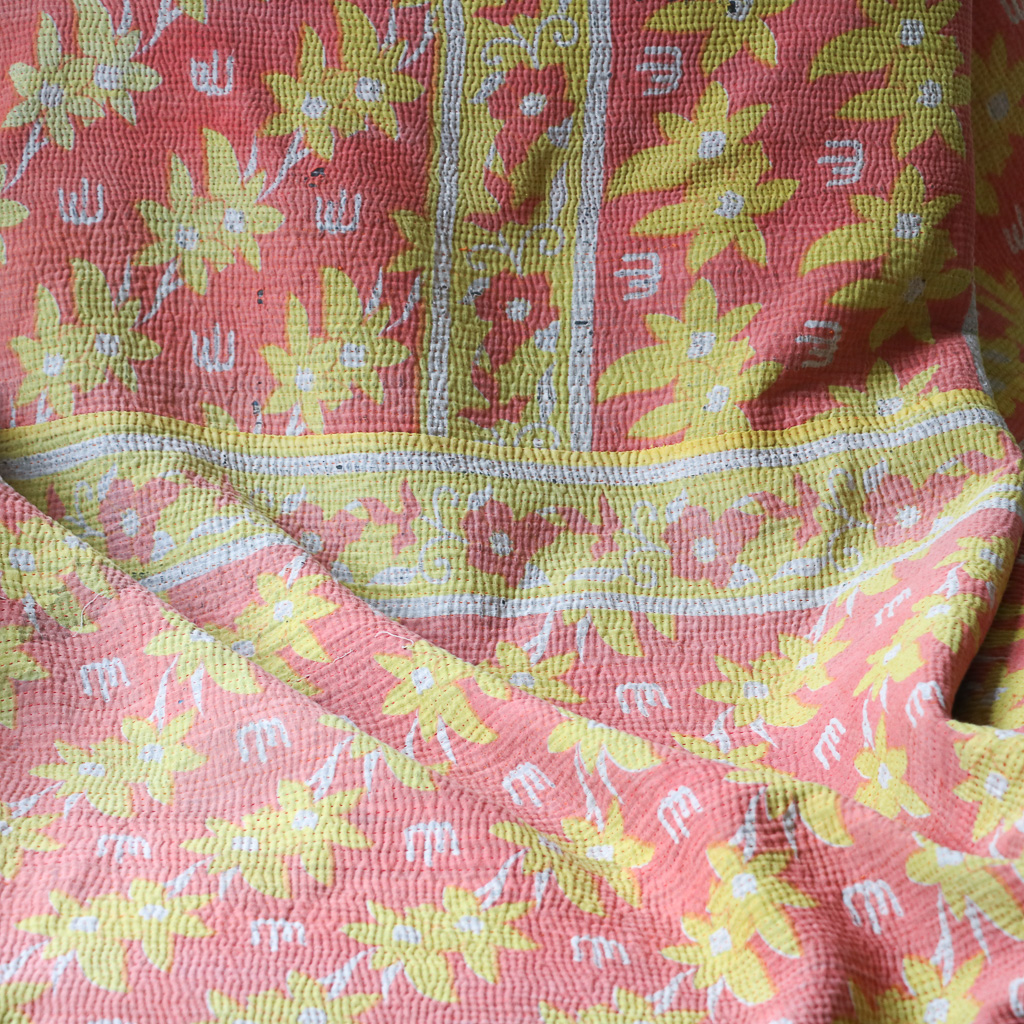 Zillah Kantha. Indian hand block print fabric. Block print fabric, vintage kantha, vintage textiles, indian textiles, Indian kantha, Bengali blankets Zillah Kantha. Indian hand block print fabric. Block print fabric, vintage kantha, vintage textiles, indian textiles, Indian kantha, Bengali blankets