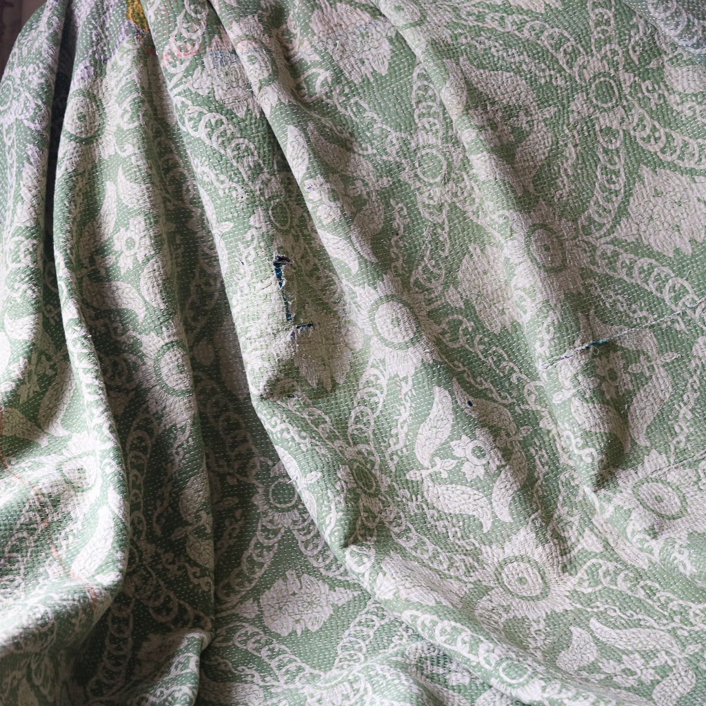 Ettie Kantha. Indian hand block print fabric. Block print fabric, vintage kantha, vintage textiles, indian textiles, Indian kantha, Bengali blankets Ettie Kantha. Indian hand block print fabric. Block print fabric, vintage kantha, vintage textiles, indian textiles, Indian kantha, Bengali blankets