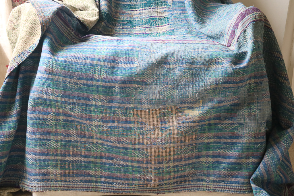 Ettie Kantha. Indian hand block print fabric. Block print fabric, vintage kantha, vintage textiles, indian textiles, Indian kantha, Bengali blankets Ettie Kantha. Indian hand block print fabric. Block print fabric, vintage kantha, vintage textiles, indian textiles, Indian kantha, Bengali blankets