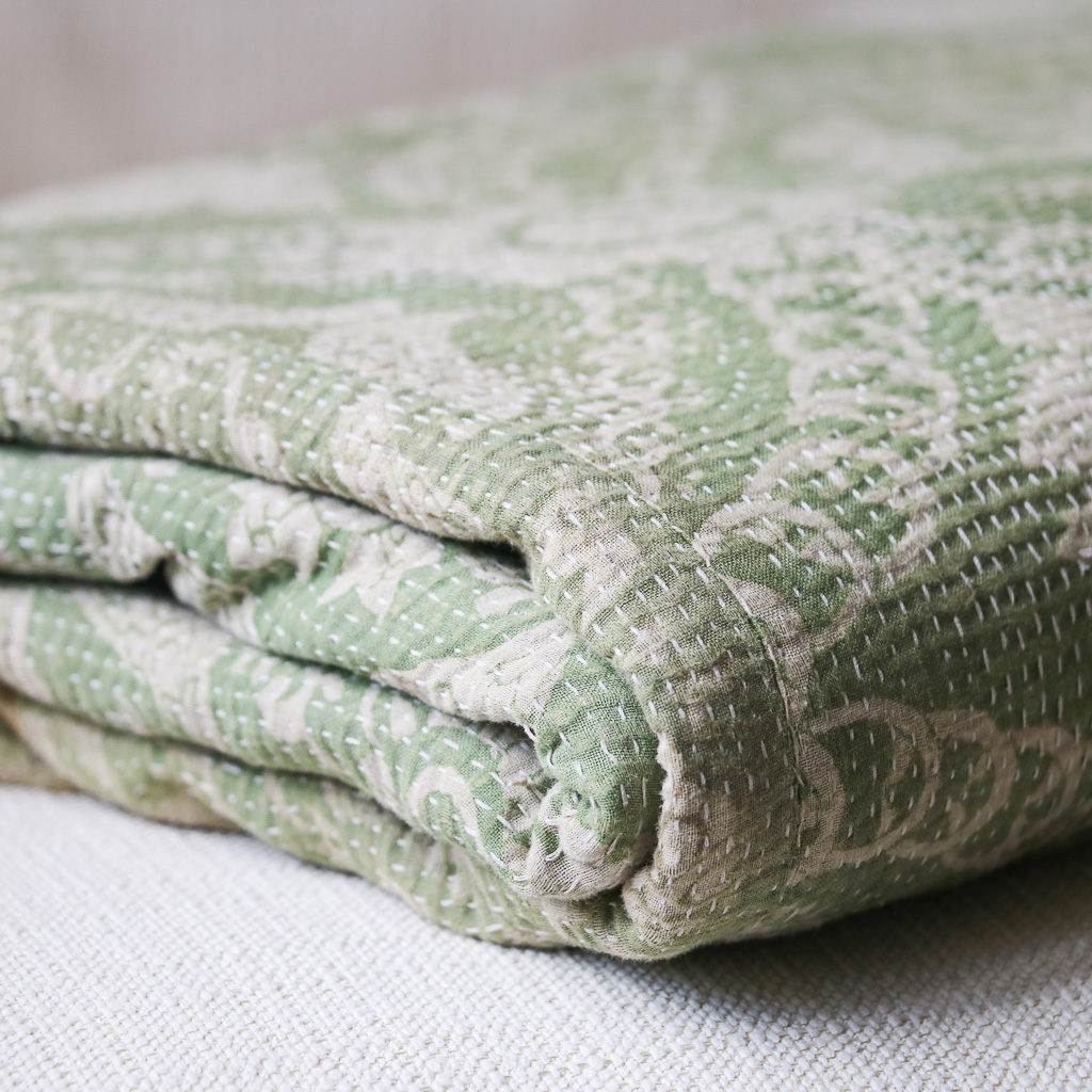 Ettie Kantha. Indian hand block print fabric. Block print fabric, vintage kantha, vintage textiles, indian textiles, Indian kantha, Bengali blankets Ettie Kantha. Indian hand block print fabric. Block print fabric, vintage kantha, vintage textiles, indian textiles, Indian kantha, Bengali blankets