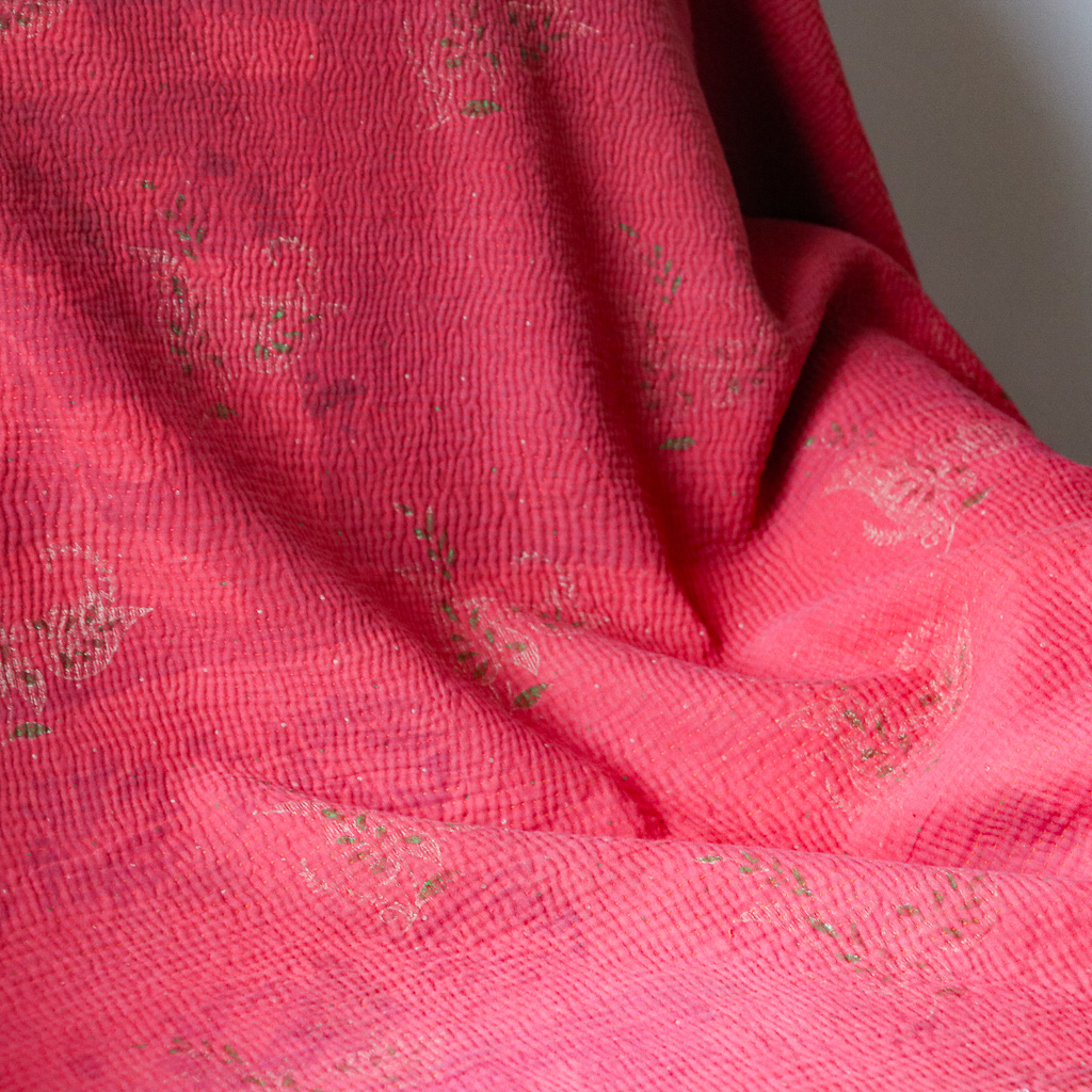 Zillah Kantha. Indian hand block print fabric. Block print fabric, vintage kantha, vintage textiles, indian textiles, Indian kantha, Bengali blankets Zillah Kantha. Indian hand block print fabric. Block print fabric, vintage kantha, vintage textiles, indian textiles, Indian kantha, Bengali blankets