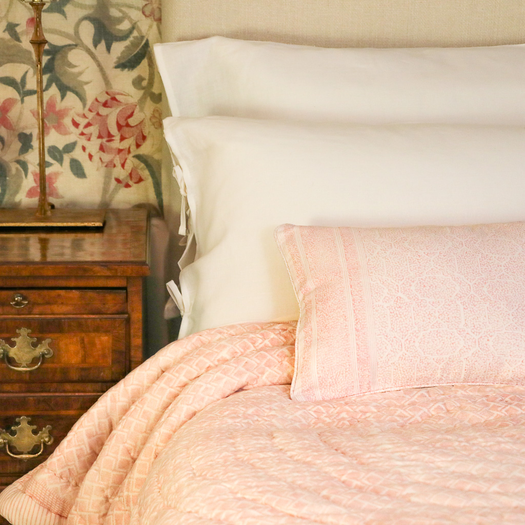 Linen Pillow Case, shenouk, luxury bedding, pillow cases, pillowcases, indian linen, beautiful bedrooms, beautiful bedding