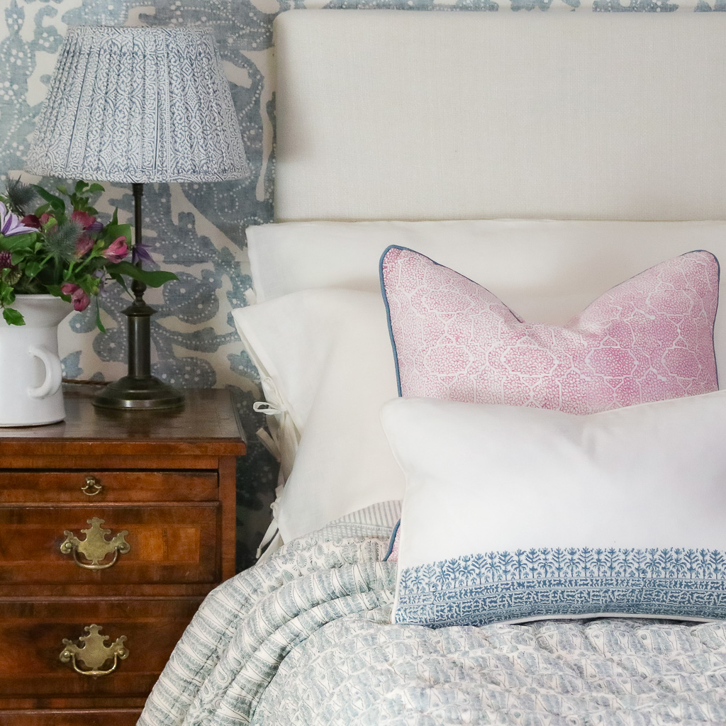 Linen Pillow Case, shenouk, luxury bedding, pillow cases, pillowcases, indian linen, beautiful bedrooms, beautiful bedding