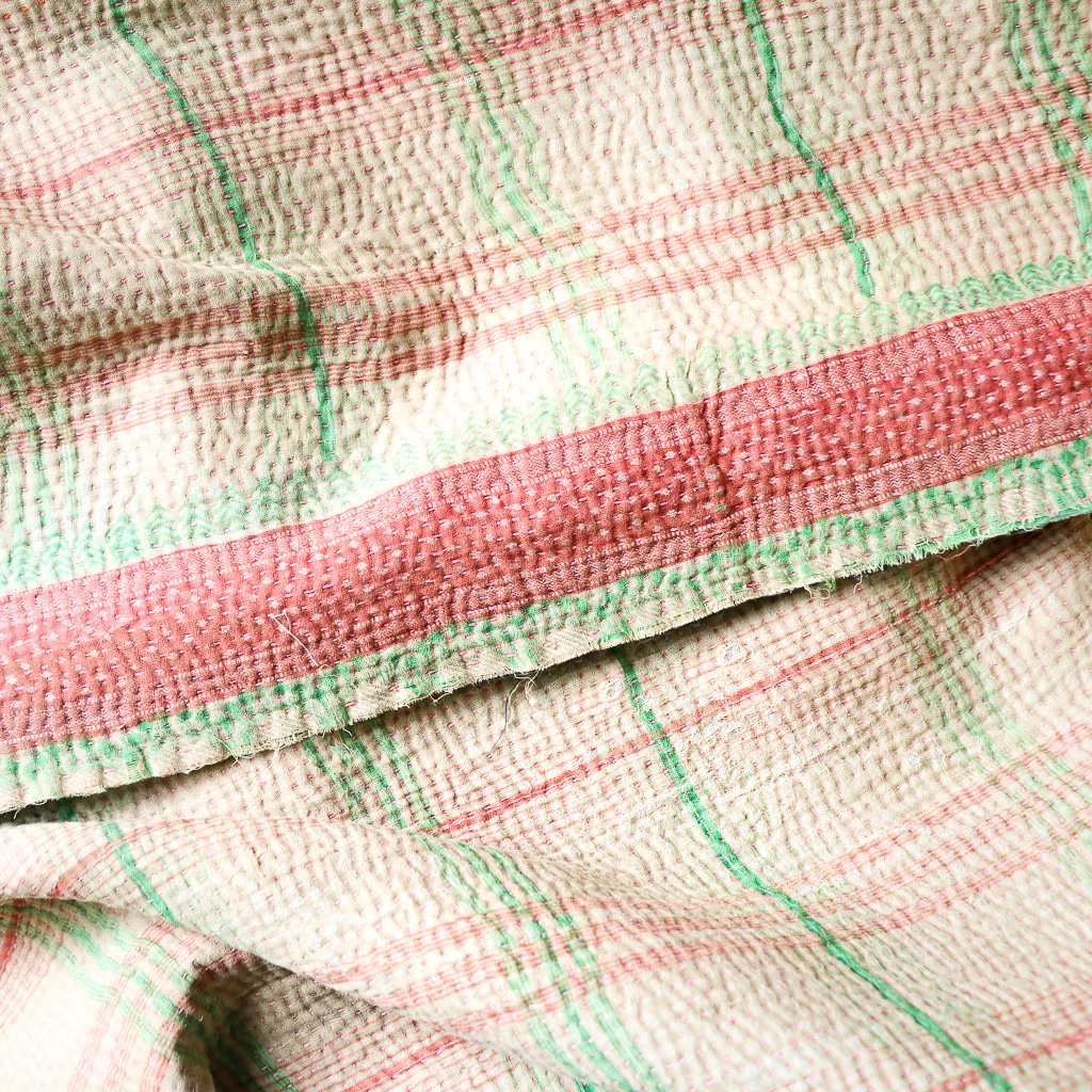 Penelope Kantha. Indian hand block print fabric. Block print fabric, vintage kantha, vintage textiles, indian textiles, Indian kantha, Bengali blankets Penelope Kantha. Indian hand block print fabric. Block print fabric, vintage kantha, vintage textiles, indian textiles, Indian kantha, Bengali blankets