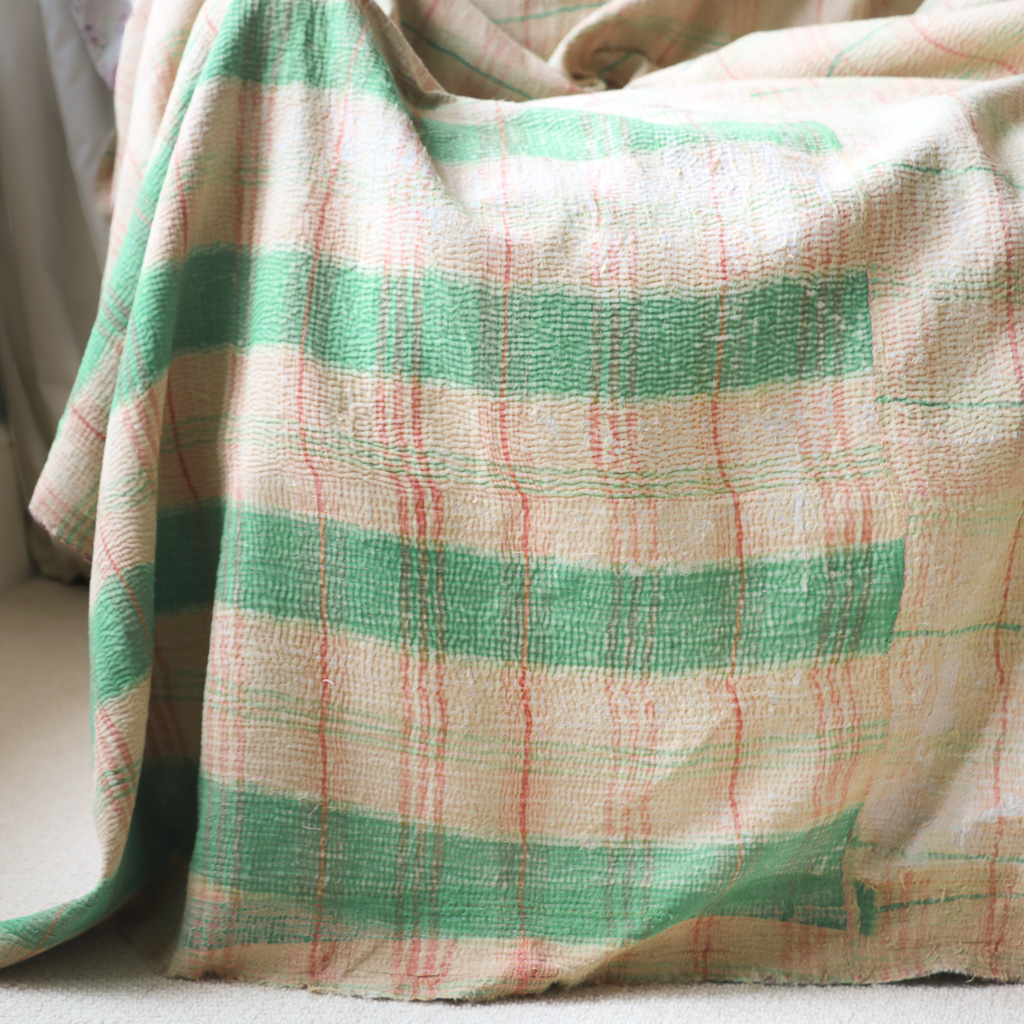 Penelope Kantha. Indian hand block print fabric. Block print fabric, vintage kantha, vintage textiles, indian textiles, Indian kantha, Bengali blankets Penelope Kantha. Indian hand block print fabric. Block print fabric, vintage kantha, vintage textiles, indian textiles, Indian kantha, Bengali blankets