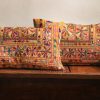 Danti Cushions, vintage cushions, indian block print, indian embroidery, shenouk, vintage indian textiles, vintage indian cushions, home accessories, cushions