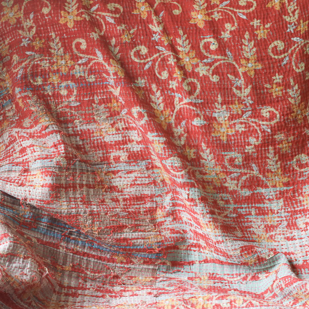 Nora Kantha. Indian hand block print fabric. Block print fabric, vintage kantha, vintage textiles, indian textiles, Indian kantha, Bengali blankets Nora Kantha. Indian hand block print fabric. Block print fabric, vintage kantha, vintage textiles, indian textiles, Indian kantha, Bengali blankets