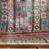 The Library (B), framed vintage textiles, indian embroidery, indian textiles, vintage indian textiles, framed textiles, framed indian textiles, shenouk, indian embroidery, framed indian embroidery