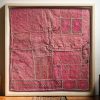 Thoreau House, framed vintage textiles, indian embroidery, indian textiles, vintage indian textiles, framed textiles, framed indian textiles, shenouk, indian embroidery, framed indian embroidery