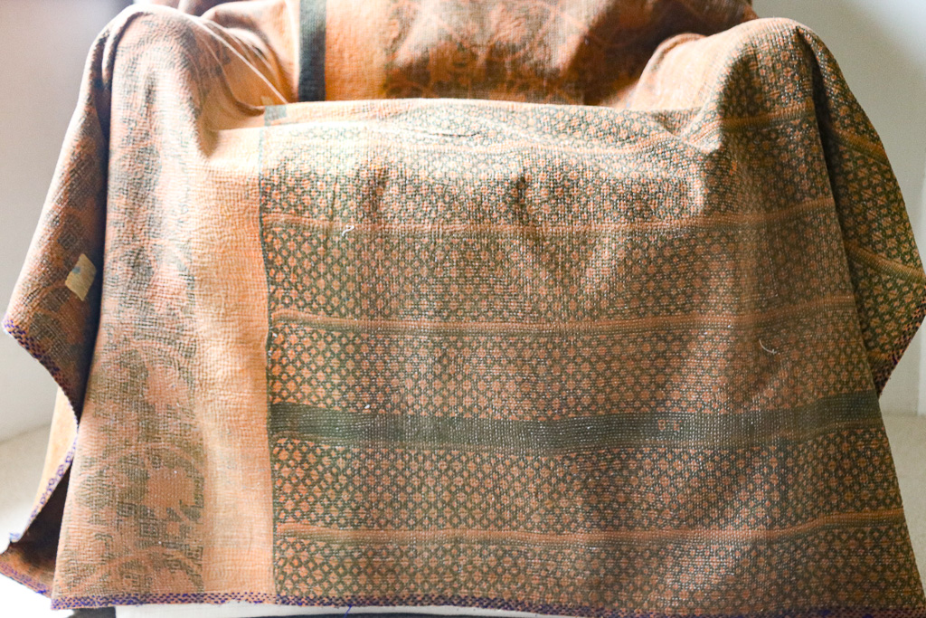 Beatrice Kantha. Indian hand block print fabric. Block print fabric, vintage kantha, vintage textiles, indian textiles, Indian kantha, shenouk, Bengali blankets Beatrice Kantha. Indian hand block print fabric. Block print fabric, vintage kantha, vintage textiles, indian textiles, Indian kantha, shenouk, Bengali blankets