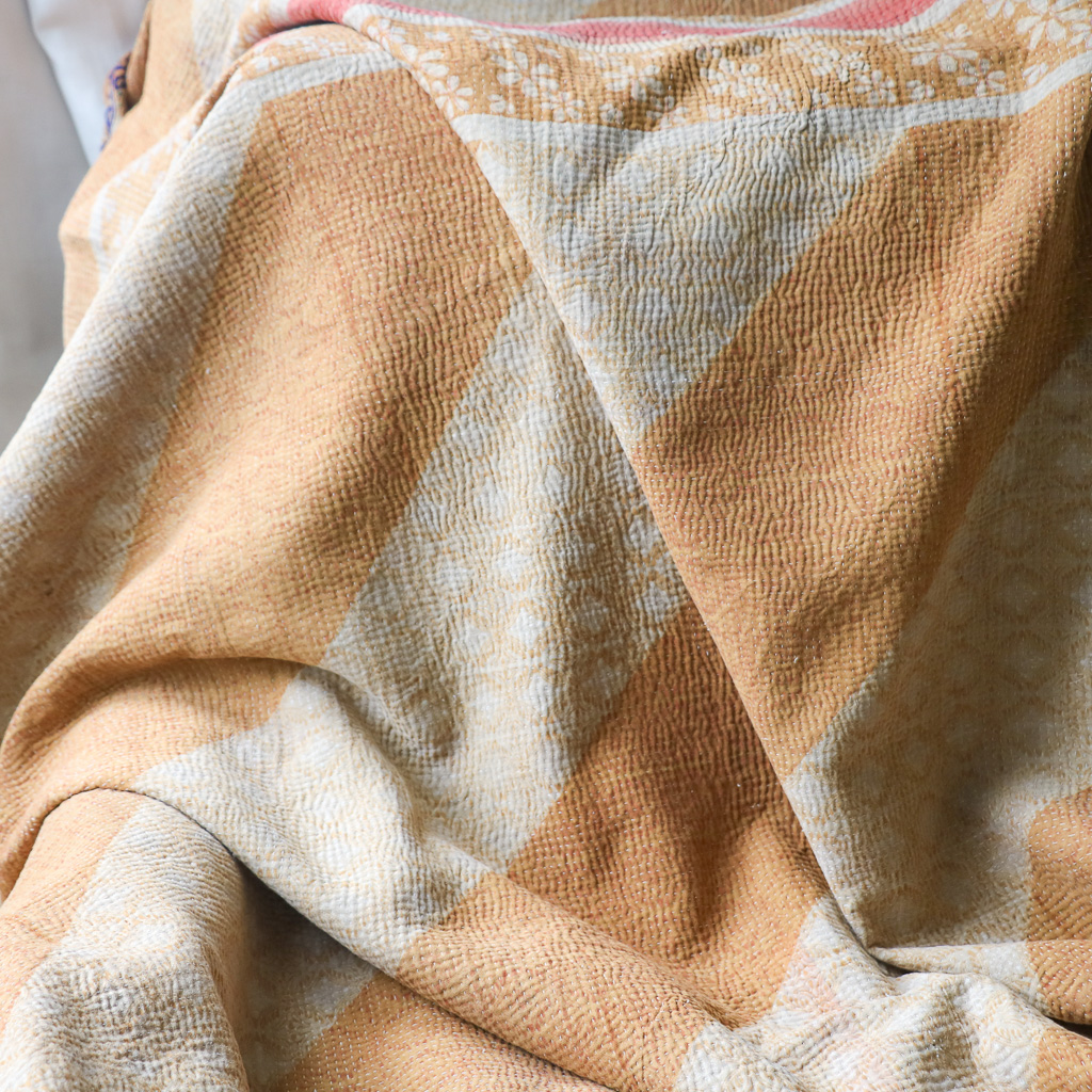 Beatrice Kantha. Indian hand block print fabric. Block print fabric, vintage kantha, vintage textiles, indian textiles, Indian kantha, shenouk, Bengali blankets Beatrice Kantha. Indian hand block print fabric. Block print fabric, vintage kantha, vintage textiles, indian textiles, Indian kantha, shenouk, Bengali blankets