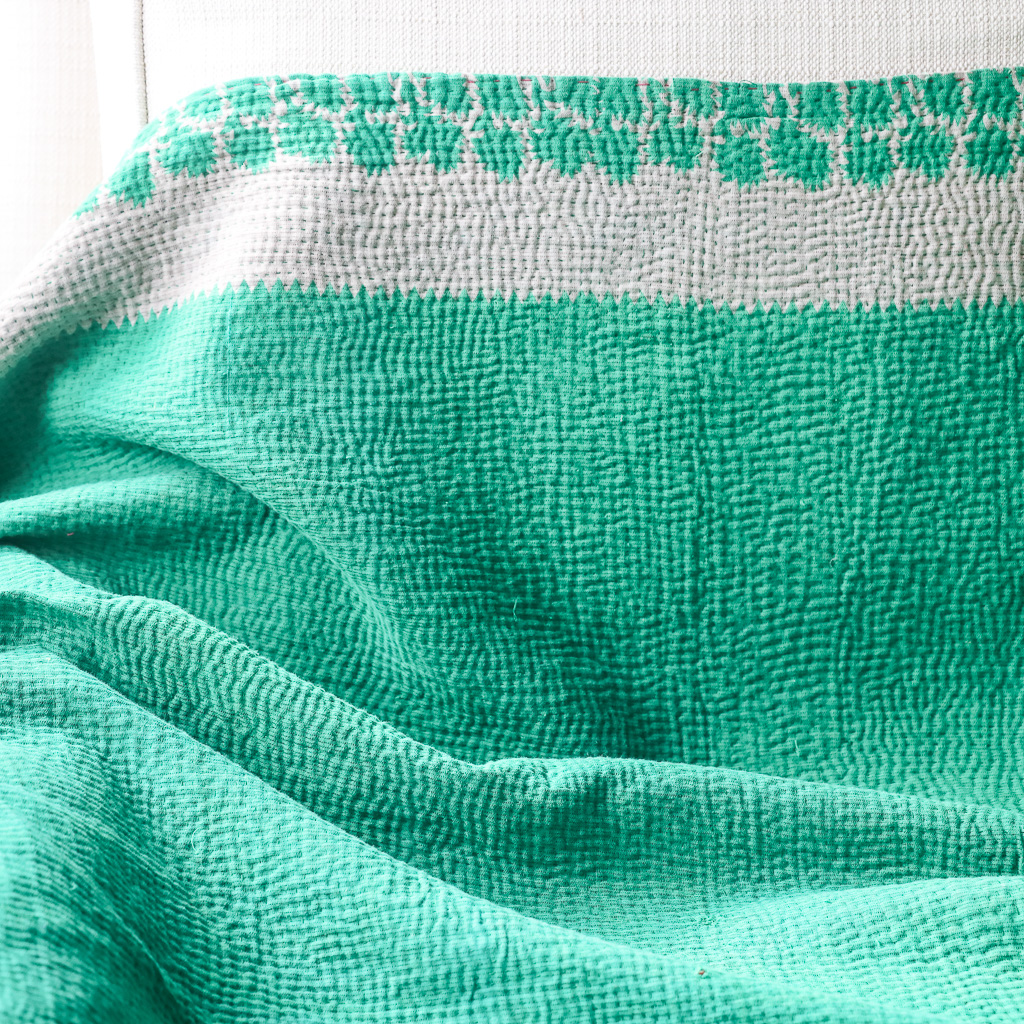 Keira Kantha. Indian hand block print fabric. Block print fabric, vintage kantha, vintage textiles, indian textiles, Indian kantha, shenouk, Bengali blankets Keira Kantha. Indian hand block print fabric. Block print fabric, vintage kantha, vintage textiles, indian textiles, Indian kantha, shenouk, Bengali blankets