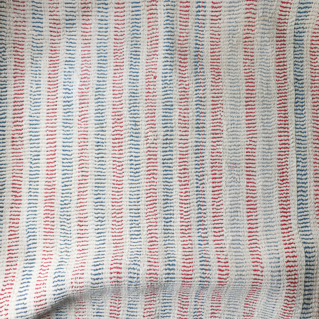 Rory (II) Blanket/Rug. Indian hand block print fabric. Block print fabric, vintage kantha, vintage textiles, indian textiles, Indian kantha, shenouk, Bengali blankets, Indian rugs, Vintage Indian Rugs