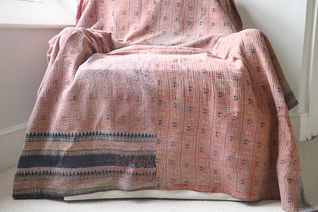 Dhamika Kantha. Indian hand block print fabric. Block print fabric, vintage kantha, vintage textiles, indian textiles, Indian kantha, shenouk, Bengali blankets Dhamika Kantha. Indian hand block print fabric. Block print fabric, vintage kantha, vintage textiles, indian textiles, Indian kantha, shenouk, Bengali blankets