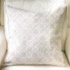 Tashi Cushion in Raspberry, shenouk, block print cushions, indian block print, indian block print fabric, linen block print, linen cushions, indian textiles, indian block print cushions, linen cushions