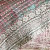 kantha, vintage kantha, shenouk, indian block print, indian block print fabrics