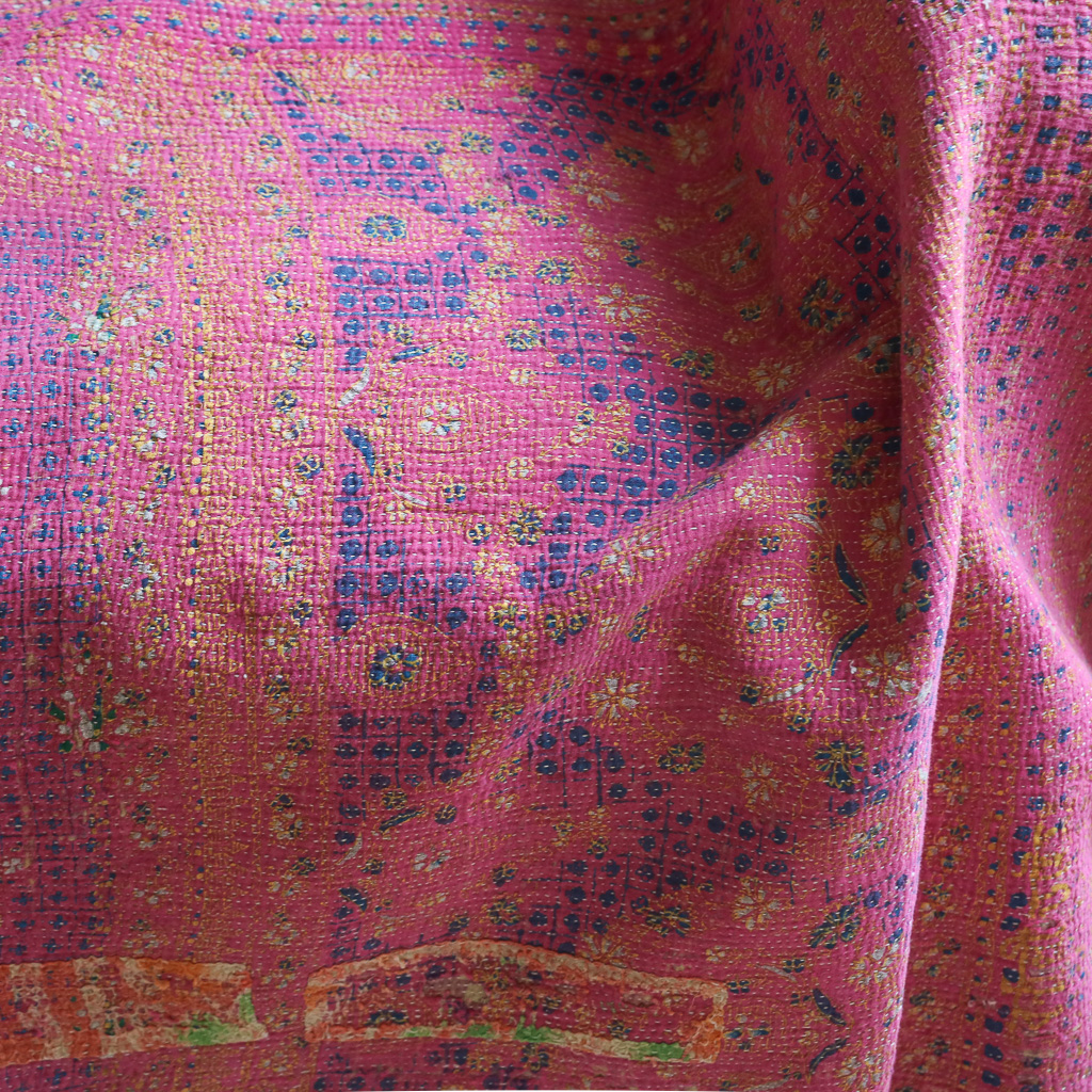 Cora Kantha, Indian hand block print fabric. Block print fabric, vintage kantha, vintage textiles, indian textiles, Indian kantha, shenouk, Bengali blankets Cora Kantha, Indian hand block print fabric. Block print fabric, vintage kantha, vintage textiles, indian textiles, Indian kantha, shenouk, Bengali blankets