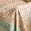 Minky Kantha, Indian hand block print fabric. Block print fabric, vintage kantha, vintage textiles, indian textiles, Indian kantha, shenouk, Bengali blankets