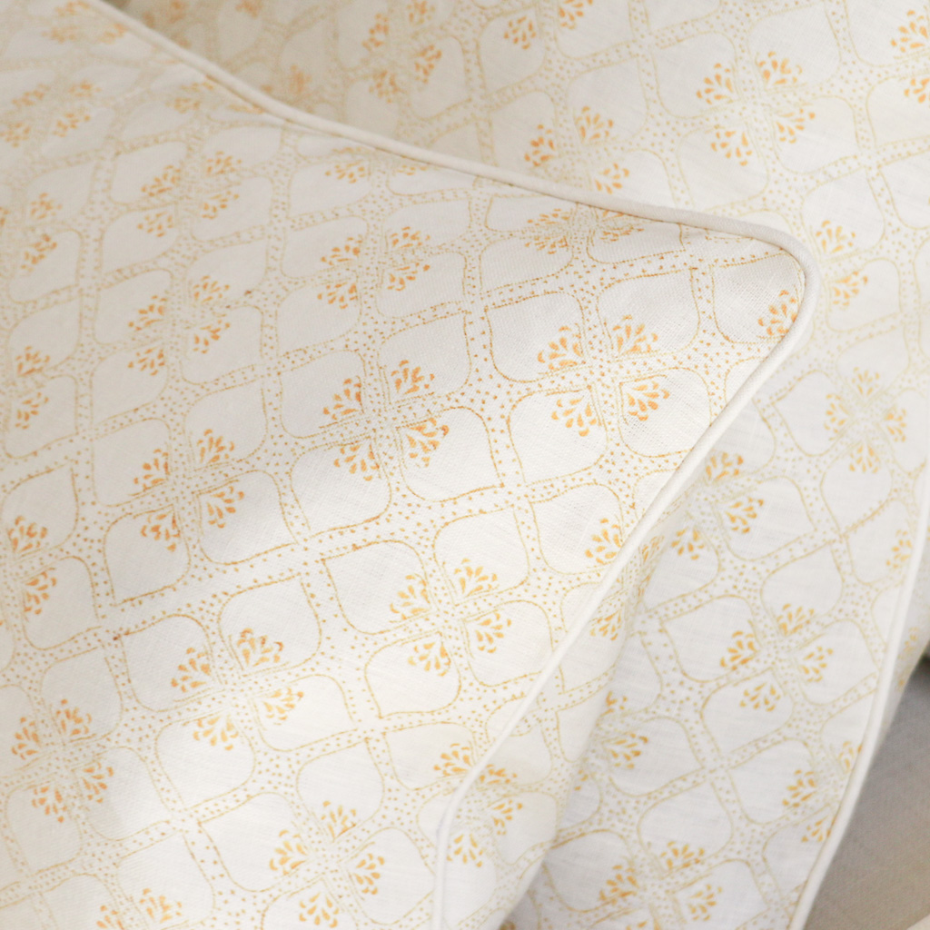 Tashi Cushion in Daffodil, shenouk, block print cushions, indian block print, indian block print fabric, linen block print, linen cushions, indian textiles, indian block print cushions, linen cushions Tashi Cushion in Daffodil, shenouk, block print cushions, indian block print, indian block print fabric, linen block print, linen cushions, indian textiles, indian block print cushions, linen cushions
