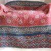 Shruti Kantha, Indian hand block print fabric. Block print fabric, vintage kantha, vintage textiles, indian textiles, Indian kantha, shenouk, Bengali blankets