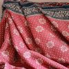 Shruti Kantha, Indian hand block print fabric. Block print fabric, vintage kantha, vintage textiles, indian textiles, Indian kantha, shenouk, Bengali blankets