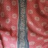 Shruti Kantha, Indian hand block print fabric. Block print fabric, vintage kantha, vintage textiles, indian textiles, Indian kantha, shenouk, Bengali blankets