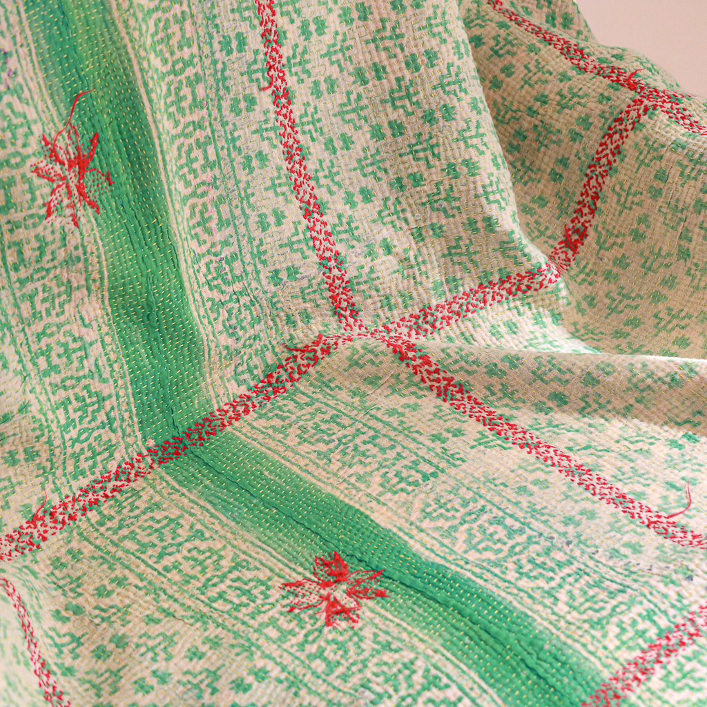 Farah Kantha, Indian hand block print fabric. Block print fabric, vintage kantha, vintage textiles, indian textiles, Indian kantha, shenouk, Bengali blankets Farah Kantha, Indian hand block print fabric. Block print fabric, vintage kantha, vintage textiles, indian textiles, Indian kantha, shenouk, Bengali blankets