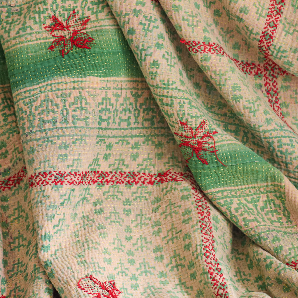 Farah Kantha, Indian hand block print fabric. Block print fabric, vintage kantha, vintage textiles, indian textiles, Indian kantha, shenouk, Bengali blankets Farah Kantha, Indian hand block print fabric. Block print fabric, vintage kantha, vintage textiles, indian textiles, Indian kantha, shenouk, Bengali blankets