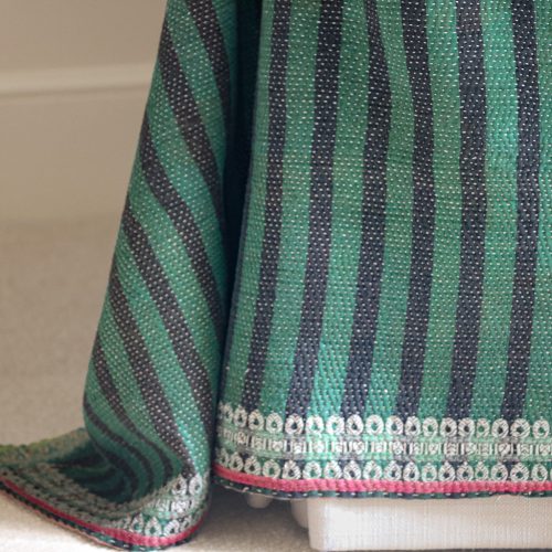 Haddie Kantha, Indian hand block print fabric. Block print fabric, vintage kantha, vintage textiles, indian textiles, Indian kantha, shenouk, Bengali blankets