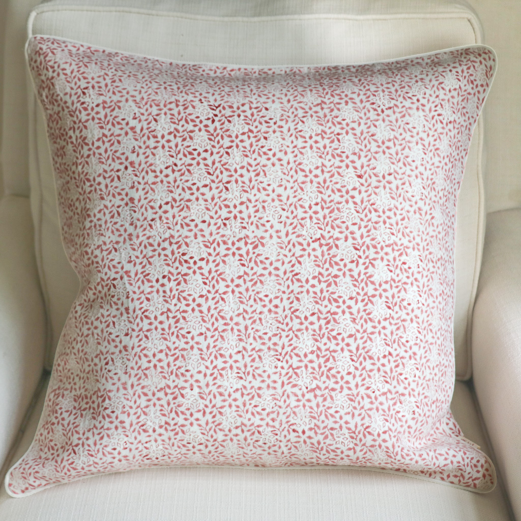 Stina Cushion in Berry & Sage, shenouk, block print cushions, indian block print, indian block print fabric, linen block print, linen cushions, indian textiles, indian block print cushions, linen cushions Stina Cushion in Berry & Sage, shenouk, block print cushions, indian block print, indian block print fabric, linen block print, linen cushions, indian textiles, indian block print cushions, linen cushions