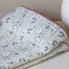 Adelaide Hand Towel in Swedish Blue, block print textiles, indian block print textiles, block print hand towels, block print tea towels, shenouk, block print home accessories, hand towels, block print fabrics, handmade textiles