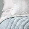 Stina Cushion in Denim & Berry, Gita & Cornelia Quilt in Denim, shenouk, block print cushions, indian block print, indian block print fabric, linen block print, linen cushions, indian textiles, indian block print cushions, linen cushions